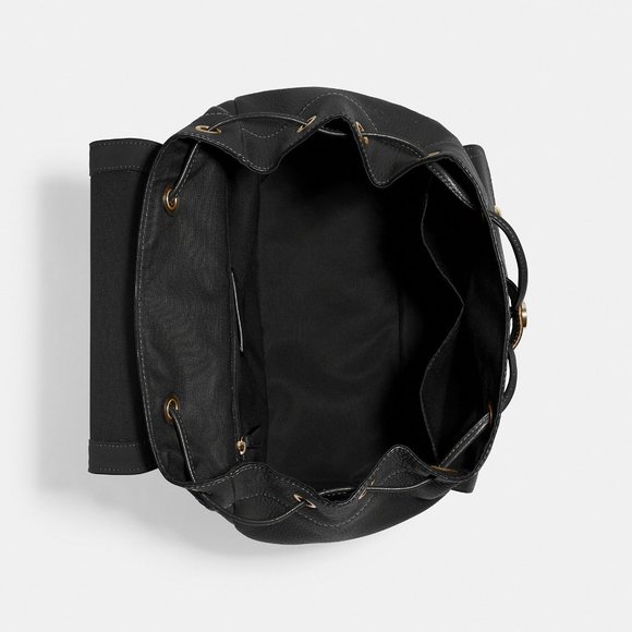 Black Coach Pennie Backpack - Picture 3 of 4